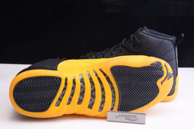 80% Off Sale Gold 12 Black Retro Air University Jordan 130690-070 0606